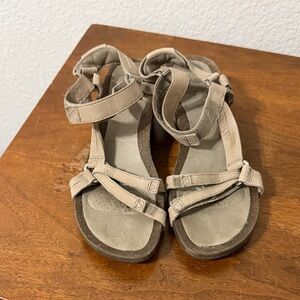 Teva Women's Beige Strappy Sandals